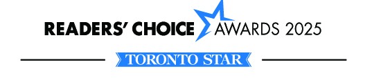Readers’ Choice Reader's Choice Awards 2025 logo; The Toronto Star
